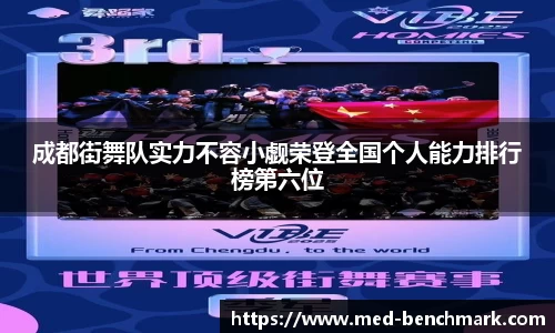 成都街舞队实力不容小觑荣登全国个人能力排行榜第六位