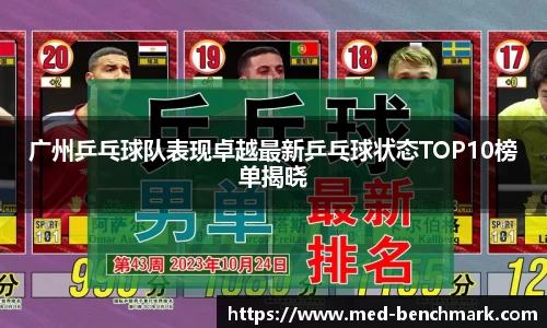 广州乒乓球队表现卓越最新乒乓球状态TOP10榜单揭晓
