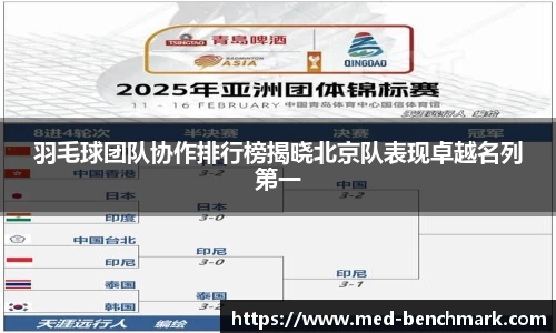羽毛球团队协作排行榜揭晓北京队表现卓越名列第一